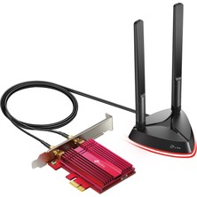 TP-Link Archer TX3000E | Wi-Fi 6 & Bluetooth 5.0 PCIe Adaptör | AX3000 Mbps | Intel Chipset | WPA3 Güvenlik | Mıknatıslı Antenler | Düşük Gecikme | Geniş Kapsama