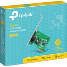 TP-Link TG-3468 | 10/100/1000 Mbps Gigabit PCIe Network Adaptör | PCI Express Uyumluluğu | Yüksek Hızlı Kablolu Ağ Bağlantısı | Windows & Linux Destekli