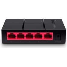 Mercusys MS105G 5-Port 10/100/1000 Mbps Masaüstü Switch