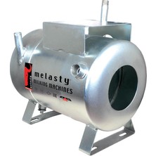 Melasty Süt Sağma Makinesi 15 Litre Yağlı Tip Vakum Tankı (Universal Model) (Galvaniz Kaplı)