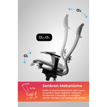 Metta Samurai Ergonomik Ofis Sandalyesi / Yönetici Koltuğu - 506.F.1.10A