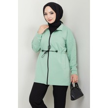 Kolu Taşlı Beli Bağcıklı Takım Mint HM2718