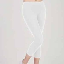 Kadın Modal Klasi̇k Kapri̇ Boy Ince Likralı Tayt