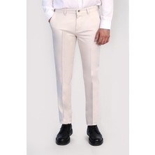 Velvarde Slim Chıno Pantolon Ekru