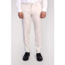 Velvarde Slim Chıno Pantolon Ekru