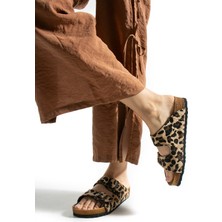 Pantofole Leopar Kadın Terlik