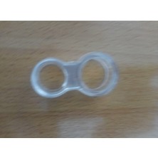 Plastik Şeffaf (8) Kapı Kolu Tamponu 1 Paket 5 Adet
