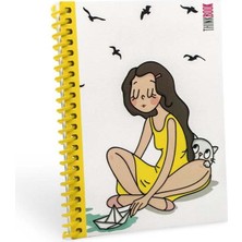 Thinkbook Paper Boat A6 Defter