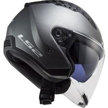 Ls2 Copter 2 Mat Tıtanıum Kask