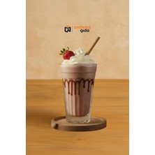 Kağıt Pipet 8 MMX240 mm Kraft - 100 Adet Ice Moca Soğuk Kahve Çikolatalı Çilekli Milkshake Limonata