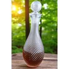 Inci Kapaklı Cam Sürahi - Şerbetlik 900 ml