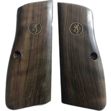 Yücel Av Bayii Browning Hp 14 Lü Zig 14 ve Yavuz 14 Lü Uyumlu Ahşap Lazer Işlemeli Kabze