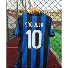 Alaturka Mix Inter 2010 Şampiyonlar Ligi Finali #10 Sneijder Forması Kısa Kollu