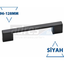 Adresline Sima Kulp 4'lü 96-128mm Siyah