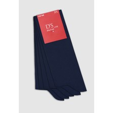 D'S Damat Ds Damat Lacivert 5'li Çorap 4HF16ORTCST05
