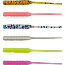 Kendo Arrow Worm Lrf Silikonu 5.5cm 12 Adet - Karides Kokulu