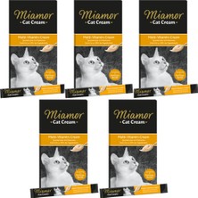Miamor Cream Multivitamin Kedi Ödülü 6X15GR - 5 Adet