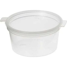 Sos Kap 30 cc Saklama Kabı Ezme Meze Plastik Kapaklı Kase - 50 Adet