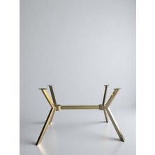 Miralay Metal Taslı Masa Ayağı