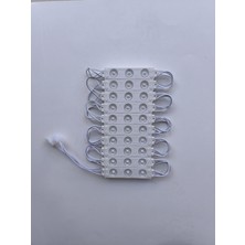 BİRLİK TOPTAN  220 Volt 3 Watt 3 Lensli 3030 Modül LED Beyaz( 20 Adet )