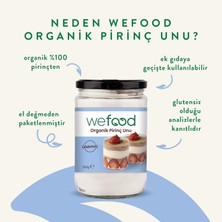 Wefood Organik Pirinç Unu 500 gr 8682392174327