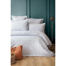 Çift Kişilik Krep Nevresim Takımı Nancy Mavı - Nevresım