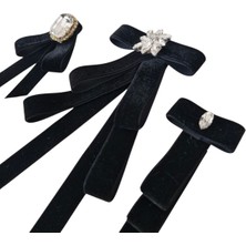 4 Lü Kadife Broş Set,yaka Iğnesi, Yaka Cicegi ,gül Broş