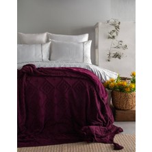 Çift Kişilik Trıkolu Battaniyeli Nev.tak.ellıon Cherry - Nevresım