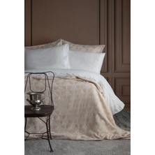 Çift Kişilik Yatak Örtüsü Nevresim Set Madrıd Beıge - Yatak Ortusu