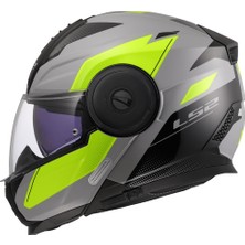 Ls2 Scope 2 Durıa Gri-Neon Sarı Kask