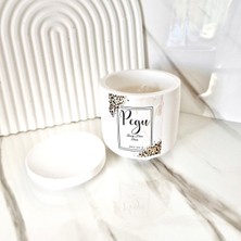 Lux Home %100 Doğal Soya Wax Mum , Kapaklı Bardak Mum