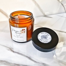 Lux Home Amber Kavanoz %100 Doğal Soya Wax Mum