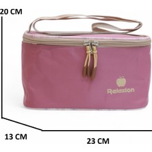 Relaxion 2203-1395 Kore Tarzı Unisex Çocuk Üçlü Set Ilkokul Sırt Çantası - NKT02203-GÜLKURUSU-TEKEBAT
