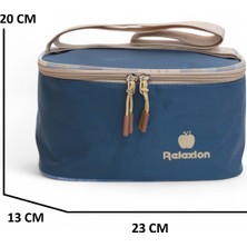 Relaxion 2203-1395 Kore Tarzı Unisex Çocuk Üçlü Set Ilkokul Sırt Çantası - NKT02203-LACIVERT-TEKEBAT
