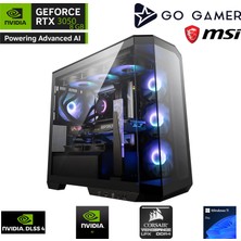 Go Gamer GA96P AMD Ryzen 5 5600 / 16GB 3200MHz / 512GB NVMe SSD / RTX3050 8GB / AMD Gaming Paket