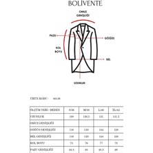 Bolivente Kadın Oversize Astarlı Trençkot
