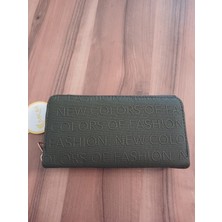 Wolini Wolını Kadın Cüzdan Çift Fermuarlı