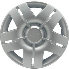Mitsubishi Lancer Colt 14" Inç Uyumlu 4 Adet 1 Takım Gri Kırılmaz Jant Kapağı