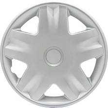 Ford Courier Connect 14" Inç Uyumlu 4 Adet 1 Takım Gri Kırılmaz Jant Kapağı