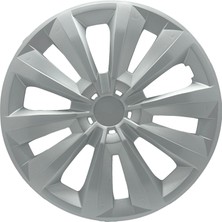 Honda Civic Jazz Acord City 15" Inç Uyumlu 4 Adet 1 Takım Gri Kırılmaz Jant Kapağı