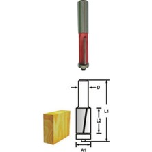 Topshop TH14483 D13-D50MM Kenar Alma Temizleme Freze Bıçağı 5’li