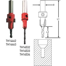 Topshop TH14532 3mm Freze Havşa Matkap Ucu 5’li