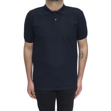 Santa Fistan Store Erkek Düz Spor Kesim Dar Kalıp Polo Yaka T-Shirt