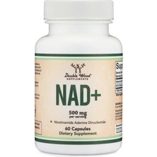 Double Wood Nad+ 500 Mg – Hücresel Enerji ve Yaşlanmaya Karşıt Destek | 60 Bitkisel Kapsül