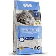 Fresh - Clean 10 Lt Ekstra Topaklanan Marsilya Sabunu Parfümlü Bentonit Kedi Kumu Dpmah