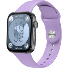 Huawei Watch Fit 3 / Fit 4 / Fit 4 Pro Uyumlu Yumuşak Soft Silikon Renkli Spor Kordon Kayış