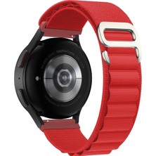 Samsung Galaxy Watch Fe / 4 / 5 / 5 Pro / 6 / 7 40 42 44 46MM Ayarlanabilir Metal Toka Kumaş Kordon