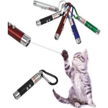 Renkli 3'lü Lazer Kedi Oyuncağı Seti, Eğlenceli ve Çekici Tasarım