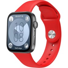 Nezih Case Huawei Watch Fit 3 / Fit 4/ Fit 4 Pro / Fit 5 / Fit 5 Pro Uyumlu Yumuşak Soft Silikon Renkli Spor Kordon Kayış