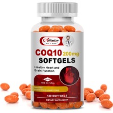 COQ10 300MG Coenzyme Q10 Supplements 120 Softgels Antioxidant Heart Health & Energy Support